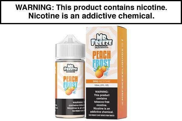 PEACH FROST BY MR. FREEZE 100ML PEACH FROST BY MR. FREEZE 100ML