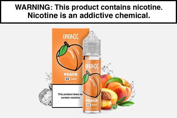 PEACH ICE BY ORGNX 60ML PEACH ICE BY ORGNX 60ML