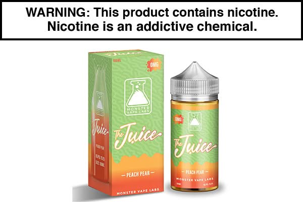 PEACH PEAR BY THE JUICE 100ML