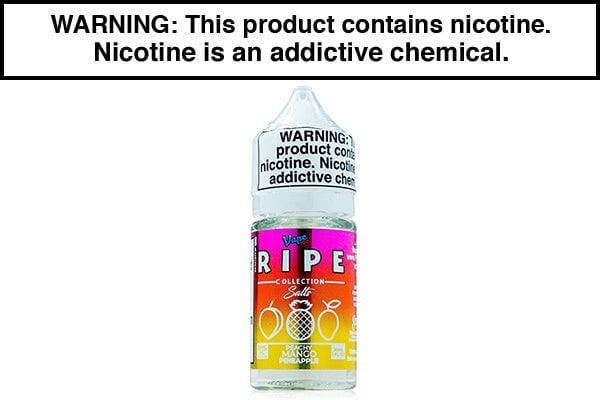 PEACHY MANGO PINEAPPLE BY VAPE 100 RIPE SALTS 30ML PEACHY MANGO PINEAPPLE BY VAPE 100 RIPE SALTS 30ML