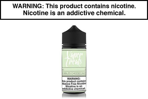 PEBBLES CHEESECAKE BY VAPER TREATS 100ML - Vape Juice