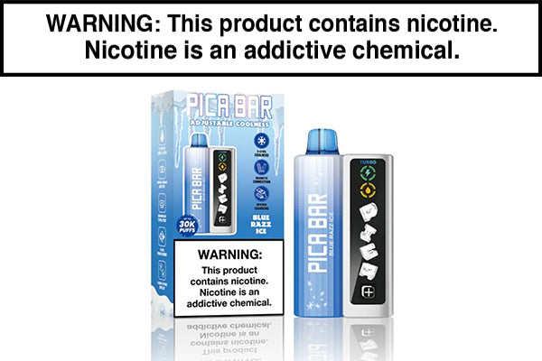 PICA BAR TUNING 30K DISPOSABLE VAPE - 30,000 PUFFS Blue Razz Ice