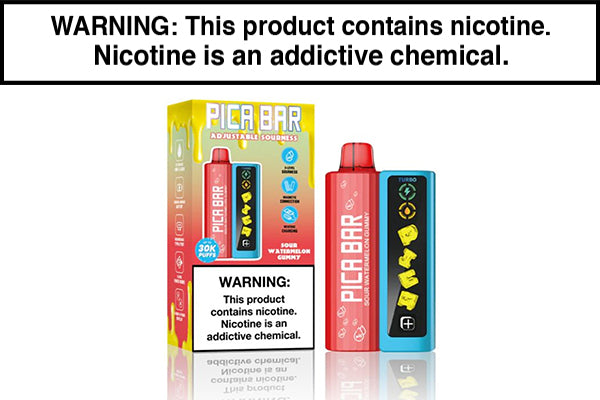 PICA BAR TUNING 30K DISPOSABLE VAPE - 30,000 PUFFS Sour Watermelon Gummy