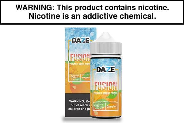 Pineapple Mango Orange Iced by 7 Daze Fusion - 100ml - Vape Juice