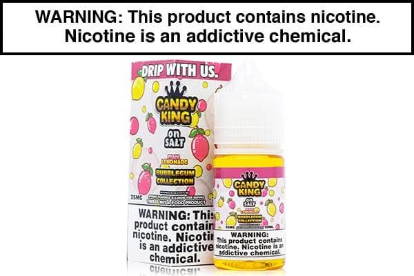 PINK LEMONADE BY DRIP MORE BUBBLEGUM SALT 30ML