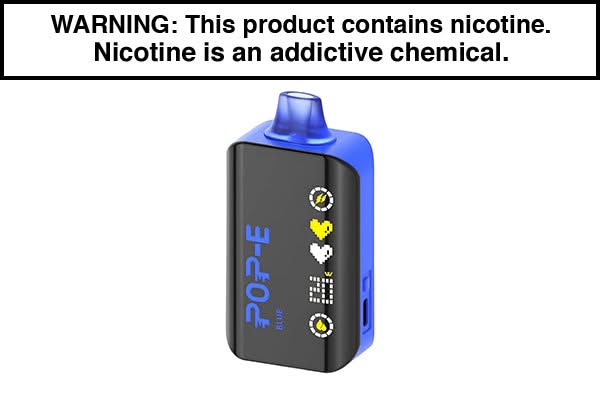 POP-E 24K DISPOSABLE VAPE - 24000 PUFFS POP-E 24K DISPOSABLE VAPE - 24000 PUFFS
