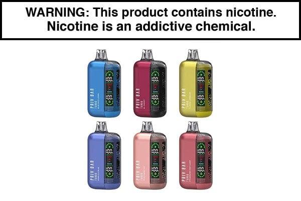 PRIV BAR TURBO DISPOSABLE VAPE - 15,000 PUFFS PRIV BAR TURBO DISPOSABLE VAPE - 15,000 PUFFS