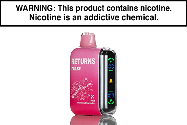 PULSE RETURNS 15K DISPOSABLE VAPE - 15,000 PUFFS Blueberry Watermelon