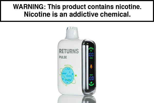 PULSE RETURNS 15K DISPOSABLE VAPE - 15,000 PUFFS Miami Mint