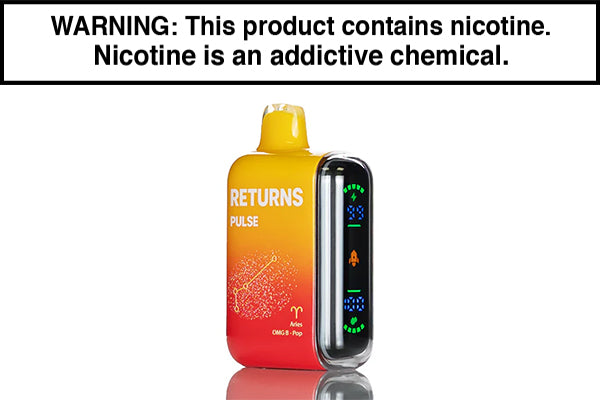 PULSE RETURNS 15K DISPOSABLE VAPE - 15,000 PUFFS OMG B-Pop