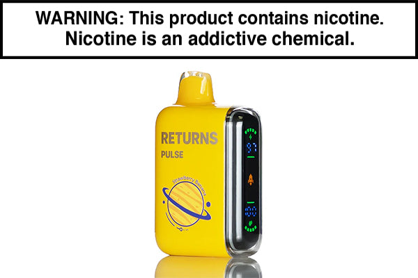 PULSE RETURNS 15K DISPOSABLE VAPE - 15,000 PUFFS Strawberry Banana