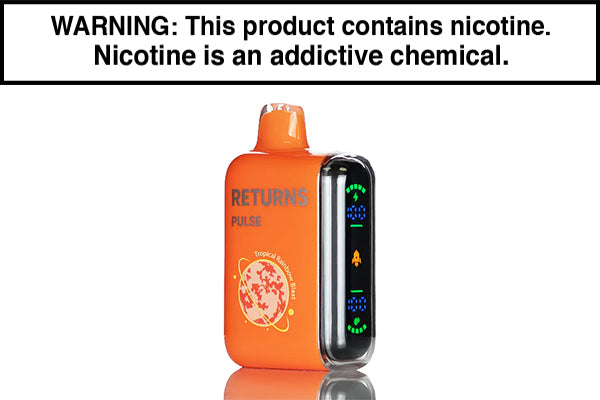 PULSE RETURNS 15K DISPOSABLE VAPE - 15,000 PUFFS Tropical Rainbow Blast