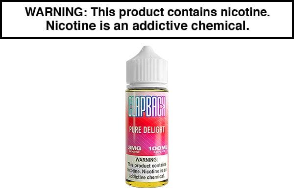 PURE DELIGHT BY CLAP BACK 100ML - Vape Juice