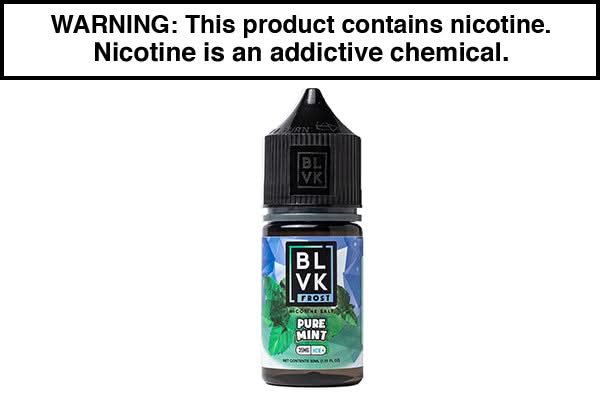 PURE MINT ICE BY BLVK FROST SALT 30ML PURE MINT ICE BY BLVK FROST SALT 30ML