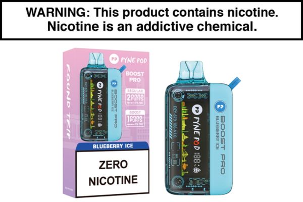 PYNE POD BOOST PRO 20K ZERO NIC DISPOSABLE VAPE - 20,000 PUFFS