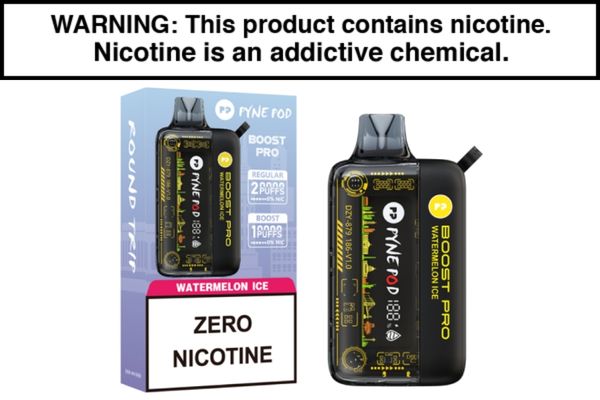 PYNE POD BOOST PRO 20K ZERO NIC DISPOSABLE VAPE - 20,000 PUFFS