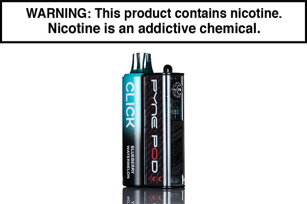 PYNE POD CLICK 40K DISPOSABLE VAPE KIT - 40,000 PUFFS Blueberry Watermelon