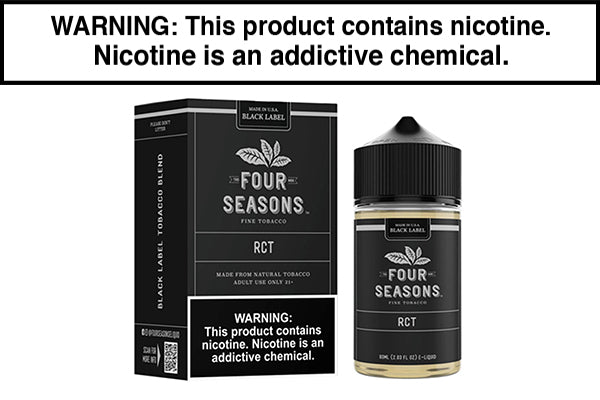 RCT BY FOUR SEASONS BLACK LABEL 60ML