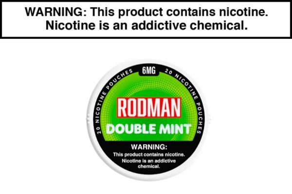 RODMAN DRY+ NICOTINE POUCHES - $2.99 - Vape Juice