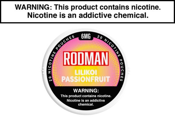 RODMAN DRY+ NICOTINE POUCHES - $2.99 - Vape Juice