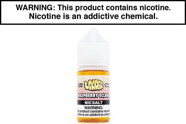 Raspberry Eclair by Loaded Nic Salt 30ml - Vape Juice