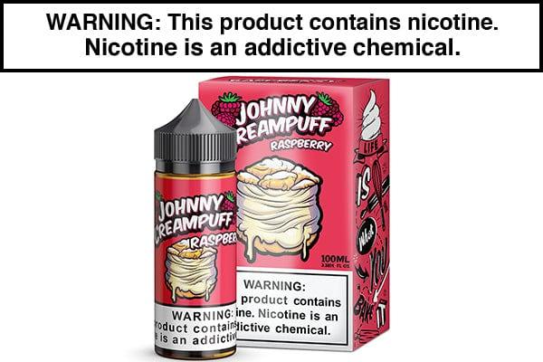 RASPBERRY BY JOHNNY CREAMPUFF 100ML RASPBERRY BY JOHNNY CREAMPUFF 100ML