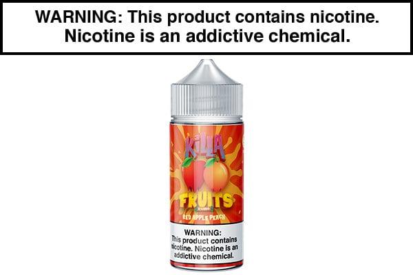 RED APPLE PEACH BY KILLA FRUITS 100ML RED APPLE PEACH BY KILLA FRUITS 100ML