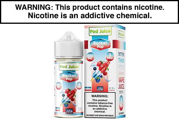 ROCKET POP BY POD JUICE 100ML ROCKET POP BY POD JUICE 100ML