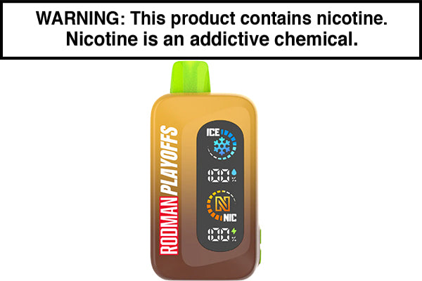 RODMAN PLAYOFFS DISPOSABLE VAPE - 50,000 PUFFS Tobacco