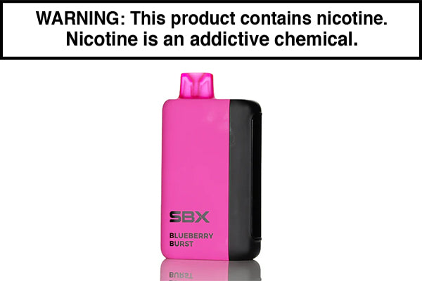 SBX 25K DISPOSABLE VAPE - 25,000 PUFFS Blueberry Burst