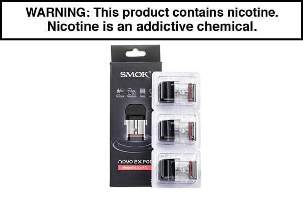 SMOK NOVO 2X REPLACEMENT PODS (PACK OF 3) SMOK NOVO 2X REPLACEMENT PODS (PACK OF 3)