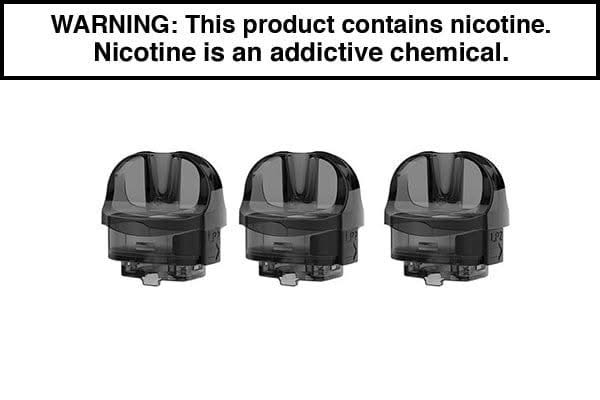 SMOK NORD 50W REPLACEMENT PODS (PACK OF 3) SMOK NORD 50W REPLACEMENT PODS (PACK OF 3)
