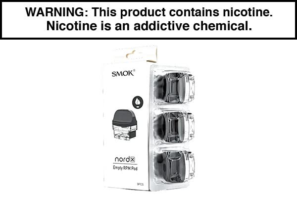 SMOK NORD X REPLACEMENT PODS (PACK OF 3) SMOK NORD X REPLACEMENT PODS (PACK OF 3)