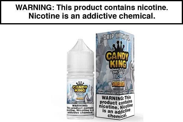 SWEDISH ICED BY DRIP MORE ON SALT 30ML - Vape Juice