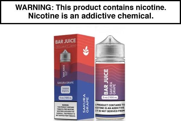 SAKURA GRAPE BY BAR JUICE BJ30000 100ML SAKURA GRAPE BY BAR JUICE BJ30000 100ML