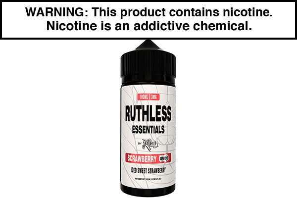 SCRAWBERRY ON ICE BY RUTHLESS ESSENTIALS 100ML