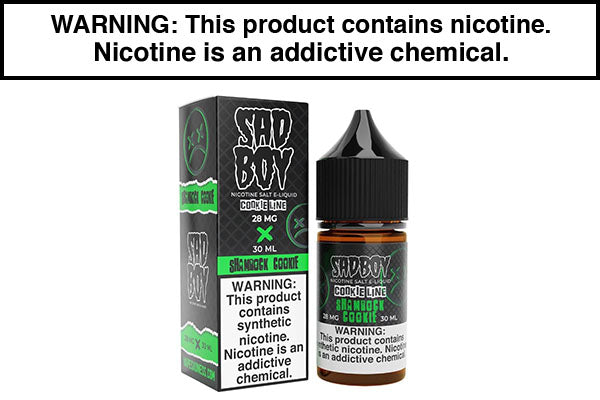 shamrock cookie vape juice SHAMROCK COOKIE BY SADBOY TEARDROPS SALT 30ML