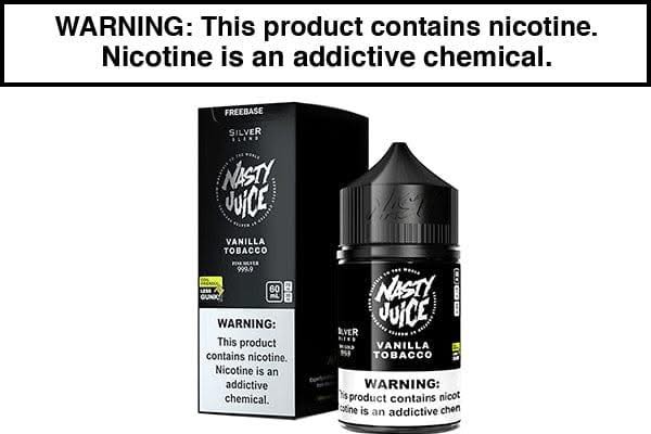 SILVER BLEND BY NASTY JUICE 60ML SILVER BLEND BY NASTY JUICE 60ML