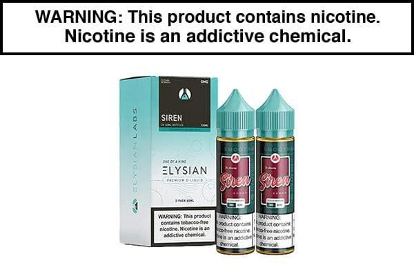 SIREN BY ELYSIAN 120ML - Vape Juice
