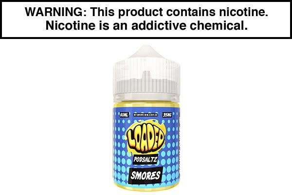 SMORES BY LOADED PODSALTZ 60ML SMORES BY LOADED PODSALTZ 60ML