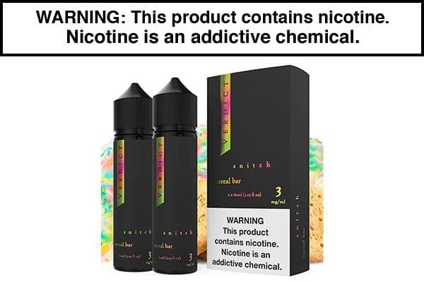 SNITCH (CEREAL BAR) BY VERDICT 120ML SNITCH (CEREAL BAR) BY VERDICT 120ML