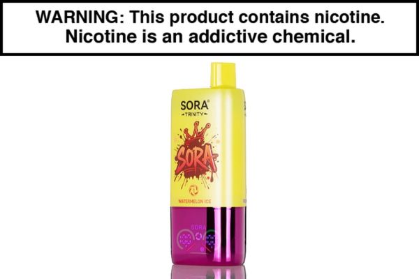 SORA TRINITY DISPOSABLE VAPE - 60,000 PUFFS