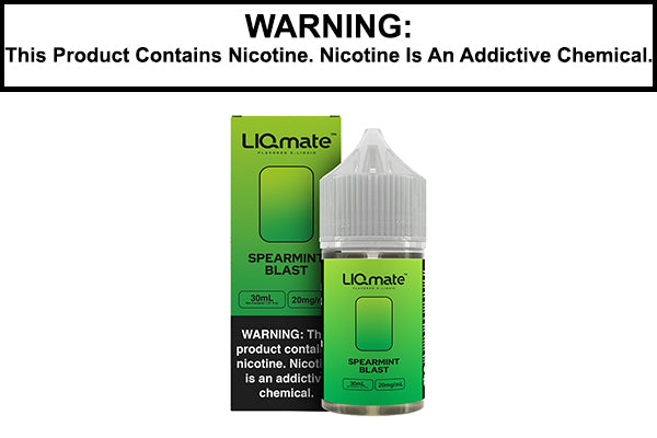 SPEARMINT BLAST BY 7 DAZE LIQMATE SALTS 30ML