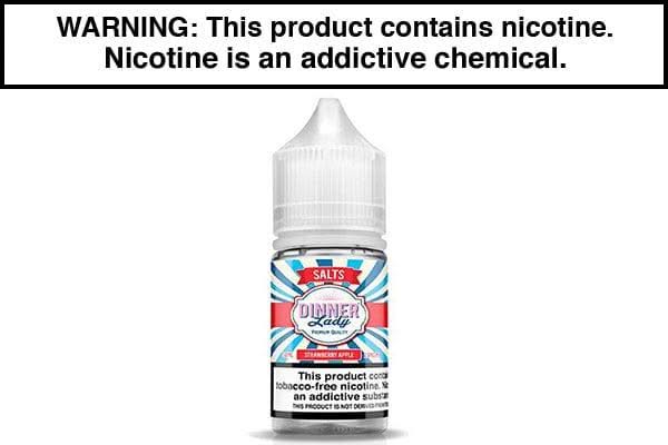STRAWBERRY APPLE BY DINNER LADY SALTS 30ML - Vape Juice