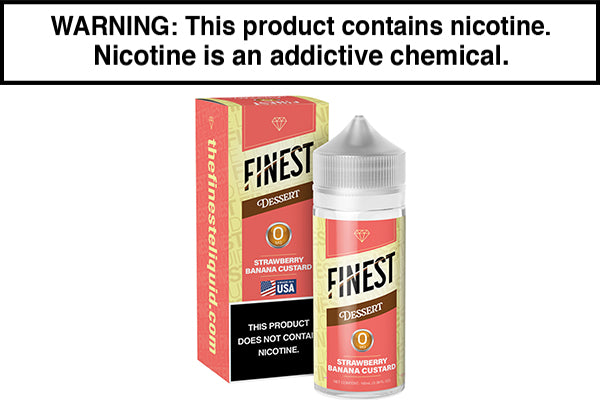 STRAWBERRY BANANA CUSTARD BY THE FINEST DESSERT EDITION 100ML