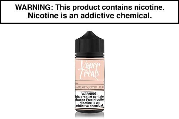 STRAWBERRY COOKIE BUTTER BY VAPER TREATS 100ML - Vape Juice