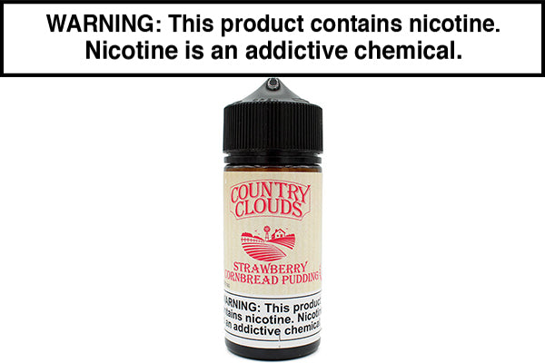 STRAWBERRY CORNBREAD PUDDING BY COUNTRY CLOUDS 100ML