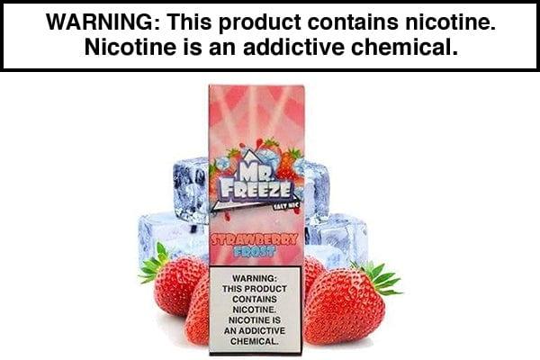 Mr. Freeze TFN - Strawberry Frost - 30mL Salts - Puffin Vape Shop