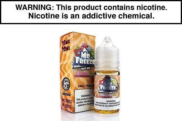 STRAWBERRY KIWI POMEGRANATE FROST BY MR. FREEZE SALTS 30ML - Vape Juice