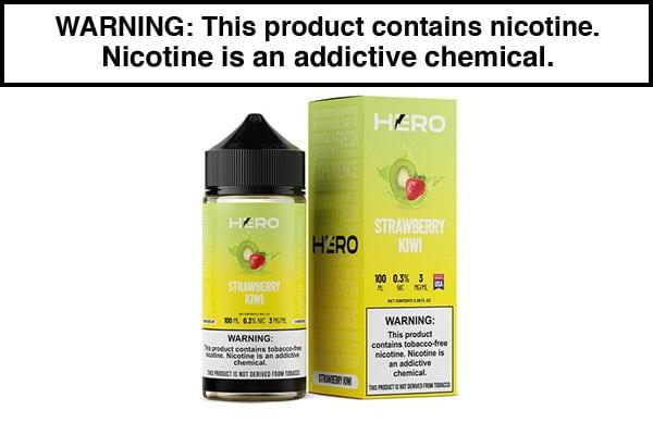STRAWBERRY KIWI BY HERO 100ML - Vape Juice